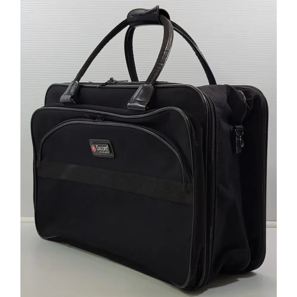Vintage Encore By Atlantic Luggage Travel Black Bag